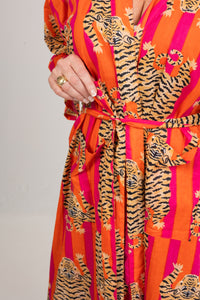 Kimono/Robe Tiger Print