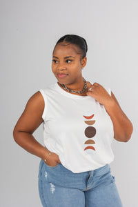 Mocha Moon Rising Sleeveless Top