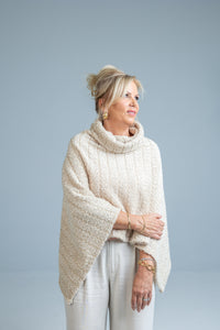 Golden Drift Poncho