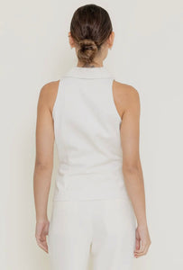 Coastal Button Vest