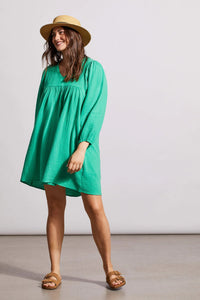 Day Dreamer Dress-Short and Gauzy with Puff Sleeves